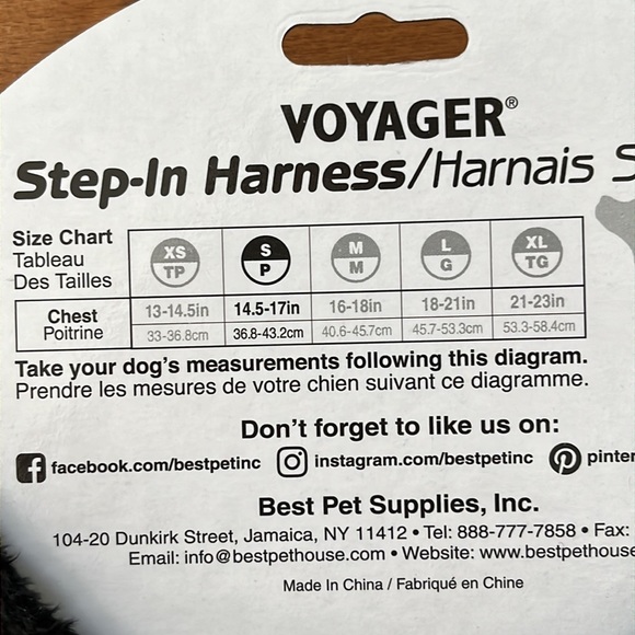 Voyager Padded Fleece Dog Harness - Picture 4 of 4